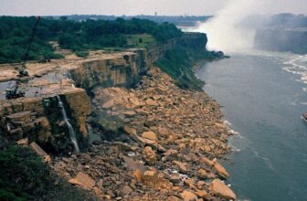 First Shutdown of Niagara Falls in 12,000 Years: A Uncommon Sight to Behold