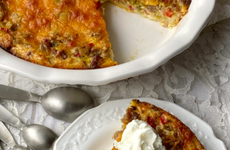 EASY CHEESY BREAKFAST CASSEROLE – The Southern Woman Cooks