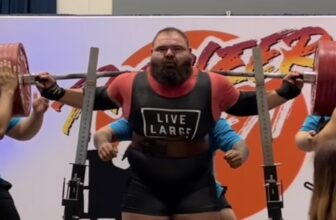 Daniel Bell Reveals Harm Suffered Throughout 425-Kilogram (937-Pound) Squat