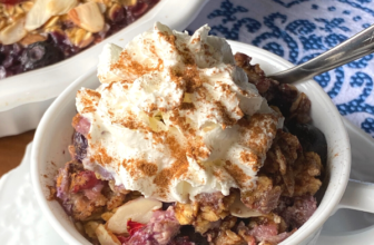 MIXED BERRY BAKED OATMEAL – The Southern Girl Cooks
