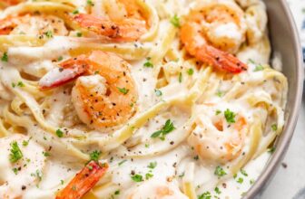 Shrimp Alfredo – thestayathomechef.com