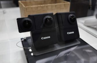 Canon made a prototype 180- and 360-degree VR digicam