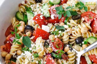 Mediterranean Pasta Salad – Spend With Pennies