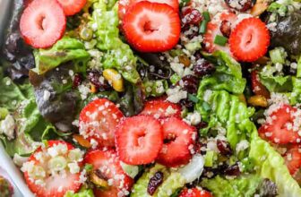 Summer season Strawberry Salad – Spend With Pennies