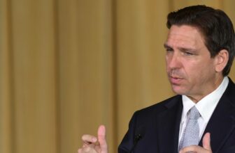 The DeSantis marketing campaign used AI-generated photos to assault Trump