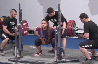Amanda Lawrence (84 KG) Wins 2023 IPF World Championships, Breaks Personal Squat World Document with 249 Kilograms (549 Kilos)