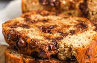 Chocolate Chip Banana Bread Moist & Decadent!