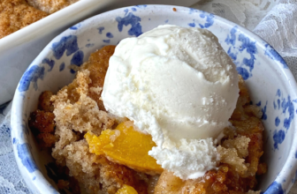 Straightforward Peach Dessert – The Southern Girl Cooks