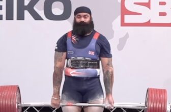 Powerlifter Inderraj Singh Dhillon (120KG) Deadlifts IPF World File of 386 Kilograms (850.9 Kilos)