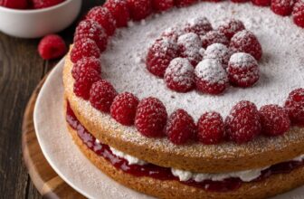 Simple Sponge Cake Recipe | Cookies and Cups