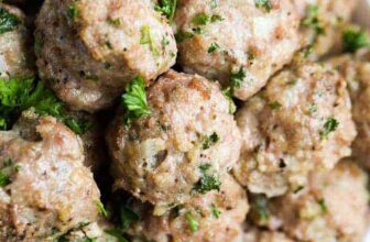 Juicy All-Objective Turkey Meatballs – Spend With Pennies