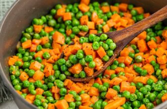 Straightforward Peas-y Peas and Carrots
