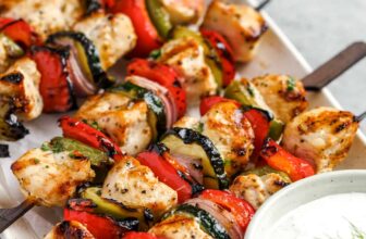 Greek Rooster Kabobs – Spend With Pennies