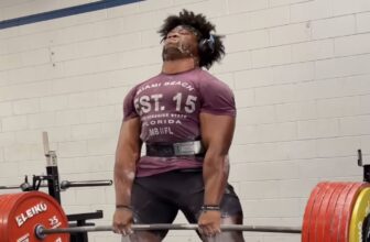 19-12 months-Outdated Powerlifter Jalen Faulk Deadlifts 355.1 Kilograms (783 Kilos)