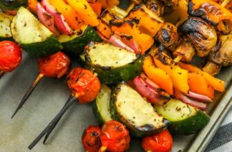 Grilled Marinated Vegetable Kabobs – Spend With Pennies