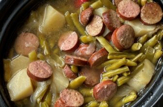 SAUSAGE, GREEN BEANS & POTATOES
