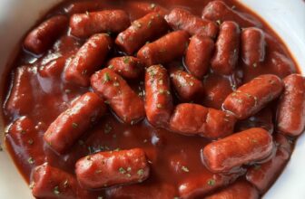 CROCK POT CRANBERRY SMOKIES – 3 Components