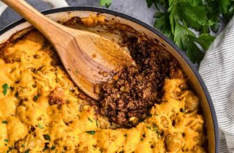 Sloppy Joe Tater Tot Casserole