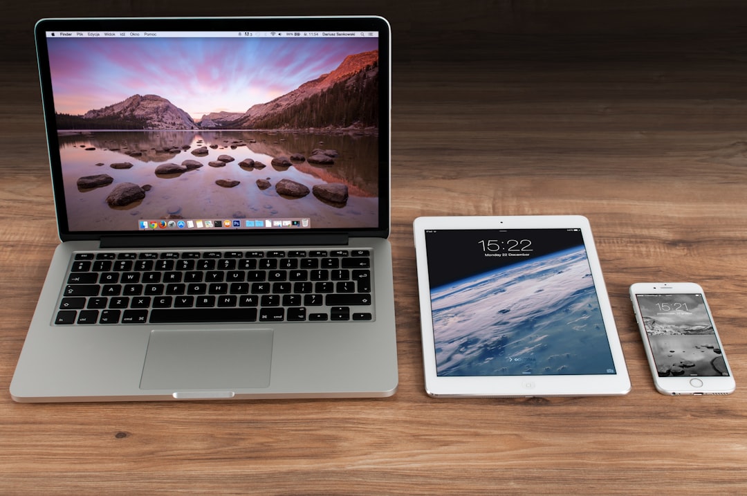 A collection of mismatched phone and laptop accessories, including chargers, cables, and stands, highlighting the confusion and frustration of using the wrong items.