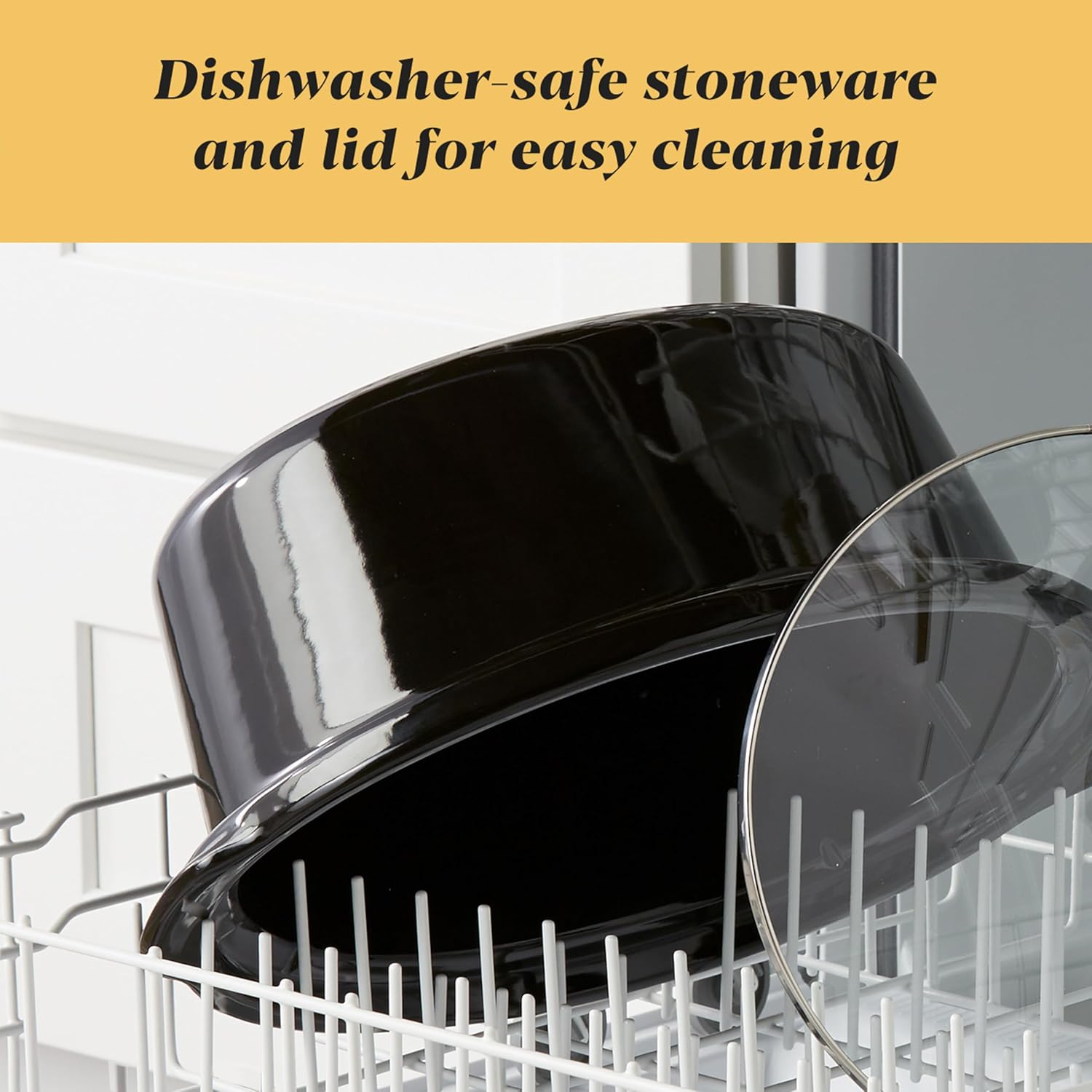 Crock-Pot 6 Quart Cook & Carry Programmable Slow Cooker with Digital Timer Stainless Steel (CPSCVC60LL-S) pack of 1 - Image 7