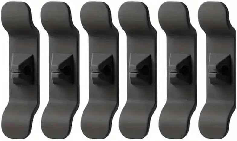 6pcs Kitchen Appliances Cord Organizer Kitchen Gadgets Cord Winder Wrapper Keeper Holder Cable Organizer for Small Home Appliances Stick on Coffee Maker, Air Fryer, Mixer, Toaster - Image 2