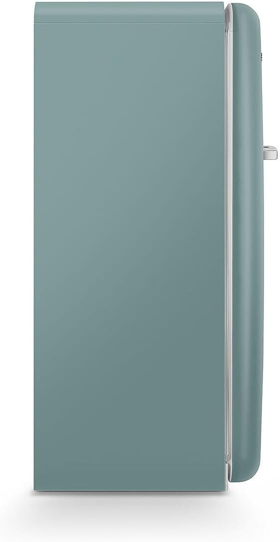 Smeg Retro Style FAB28 50s Style Refrigerator, Right Hinge, Matte Jade – 9.93 Cu. Ft. – Made in Italy - Image 8