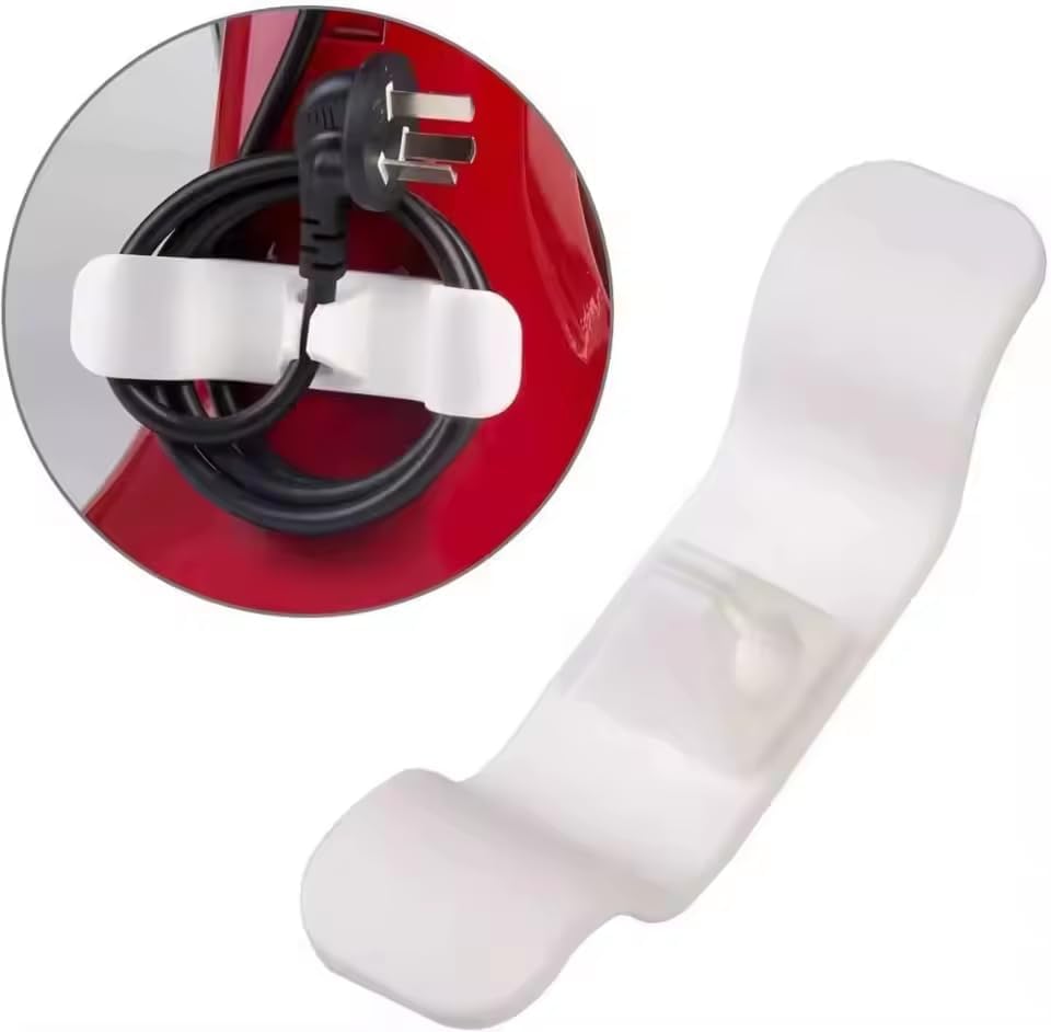6pcs Kitchen Appliances Cord Organizer Kitchen Gadgets Cord Winder Wrapper Keeper Holder Cable Organizer for Small Home Appliances Stick on Coffee Maker, Air Fryer, Mixer, Toaster - Image 7