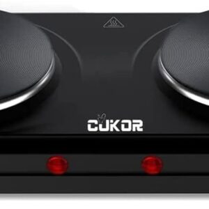 CUKOR Double Cast Iron 2 Burner, 18...