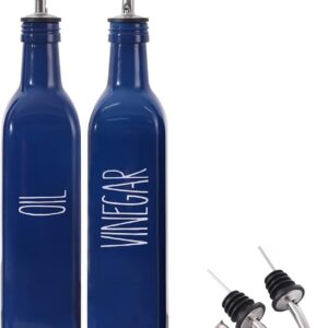 Glass Oil and Vinegar Dispenser Set...