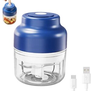 Electric Garlic Chopper with USB Re...