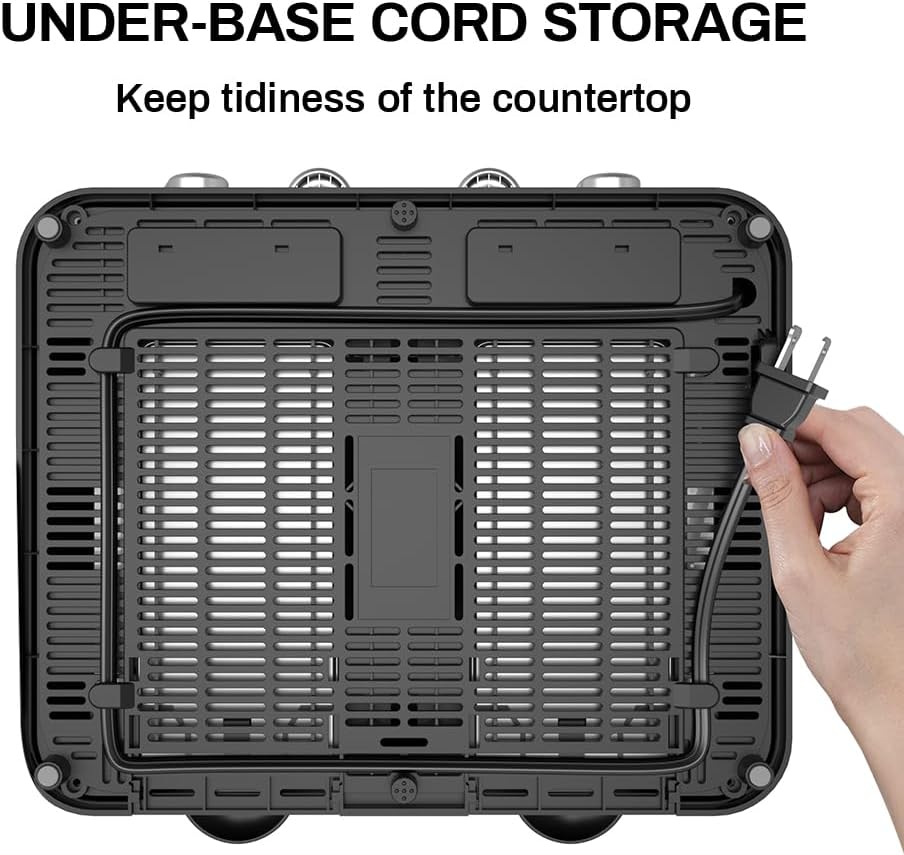 Toaster 4 Slice, Dual Independent Controls, Extra Wide Slot Toasters for Bagel, Bread, Waffles, 7 Shade Settings, 4 Main Functions, Removable Crumb Tray, 1500 Watts, Brushed Stainless Steel - Image 9