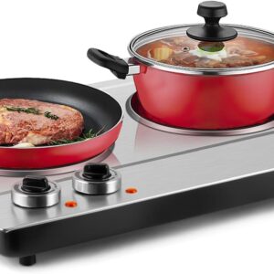 CUSIMAX Hot Plate, 1800W Double Bur...