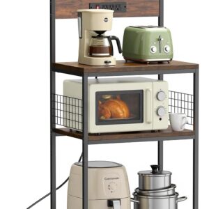 Sweetcrispy Kitchen Bakers Rack wit...