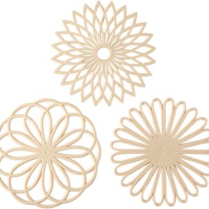 Set of 3 Silicone Trivet Mat –...