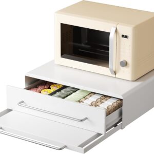 DTK Microwave Stand with Pull-Out D...