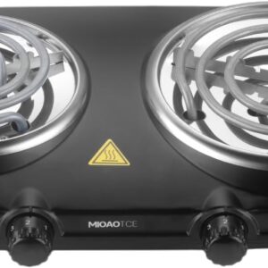 Double Burner Hot Plate Electric, 1...