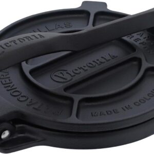 Victoria 8 Inches Cast Iron Tortill...