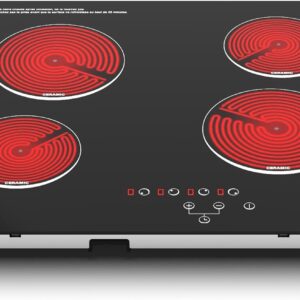 4 Burner Electric Cooktop, TOPWISH ...