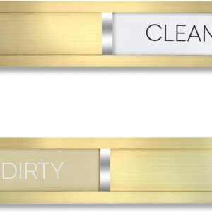 Dishwasher Magnet Clean Dirty Sign,...