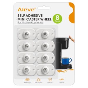 Aieve Appliance Rollers, 8 Pack Sma...