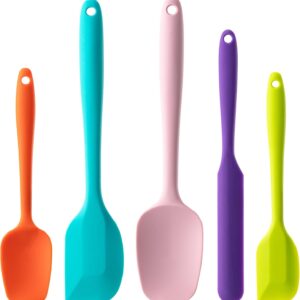 Silicone Spatula Set, 5 Piece Food ...