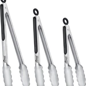 Hotec Stainless Steel Kitchen Tongs...