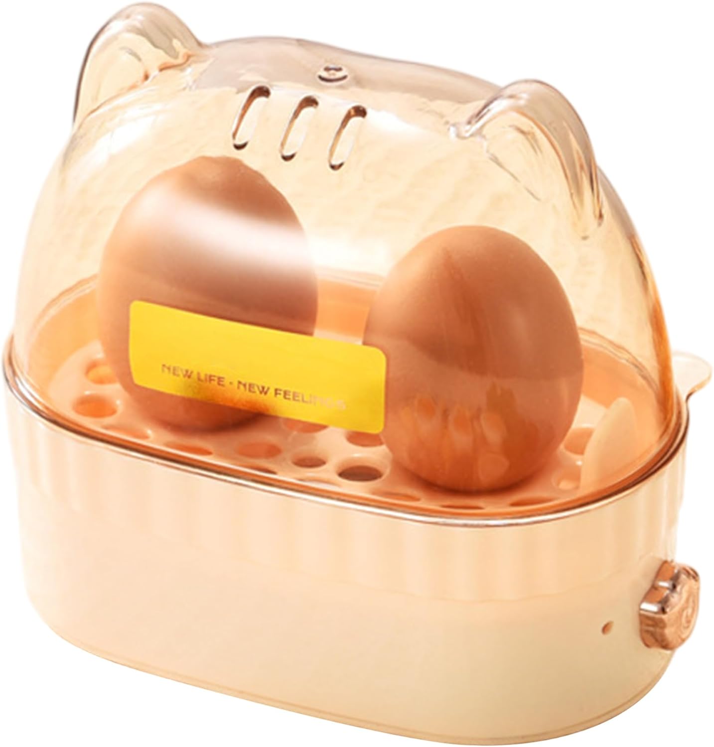 Egg Cooker, Electric Rapid Mini Egg Cooker with 2 Cavity for Breakfast Preparation, Auto Shut Off, Mini, Boiler, Poacher, Kitchen Gadgets, Kitchen Appliances - Image 4