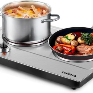Hot Plate,Cusimax Dual Infrared Bur...
