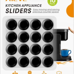 Aieve Black Appliance Slider, 16 Pc...