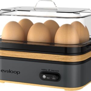 Evoloop Rapid Egg Cooker Electric 6...