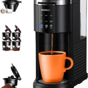 SHARDOR 3 in 1 Single Serve Coffee ...