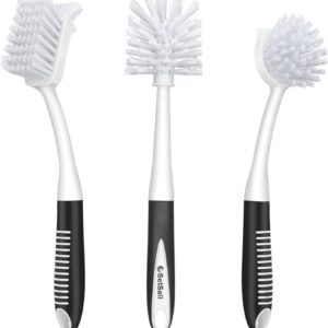 SetSail Dish Brush Set of 3 with Bo...