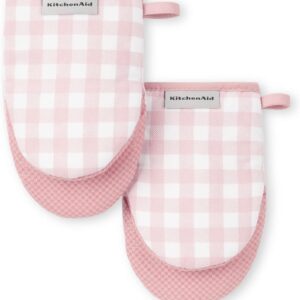KitchenAid Gingham Mini Oven Mitt 2...