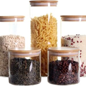 Stackable Kitchen Canisters Set, Pa...